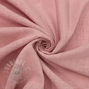 Bomullstyg SLUB WASHED old rose