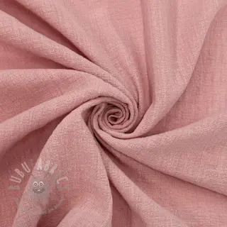 Bomullstyg SLUB WASHED old rose