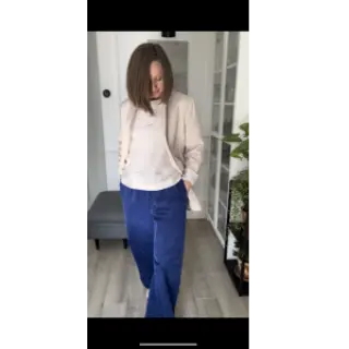 Menčester 6W WASHED STRETCH cobalt