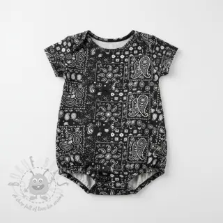 Bomullstyg Farwest noir