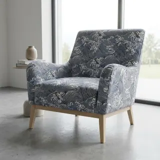 Dekoračná látka jacquard Swell allover argent