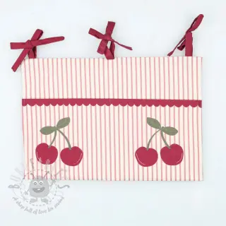 Bomullstyg Cherries playmat PANEL digital print