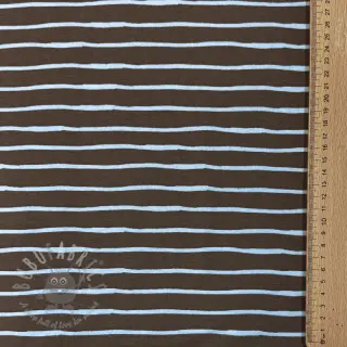 Úplet Stripes dark khaki