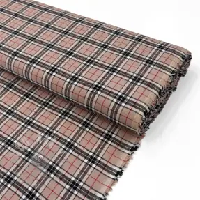 Bomullstyg LIGHT FLANNEL Check design F