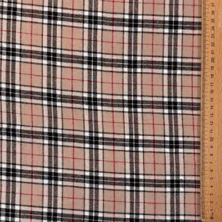 Bavlnená látka LIGHT FLANNEL Check design F