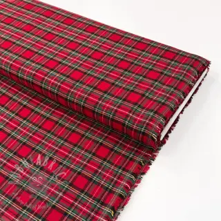 Bomullstyg LIGHT FLANNEL Check design G