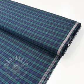 Bomullstyg LIGHT FLANNEL Check design Och