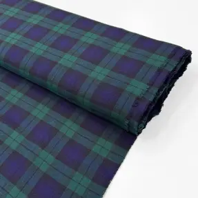 Bavlnená látka LIGHT FLANNEL Check design B