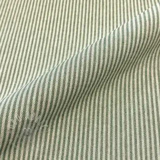 Dekorationstyg DOBBY Colored stripe army green