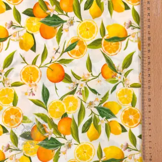 Viskos RAYON POPLIN Fruity design D