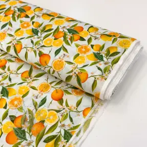 Viskos RAYON POPLIN Fruity design D