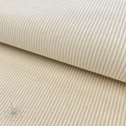 Dekorationstyg DOBBY Colored stripe linen