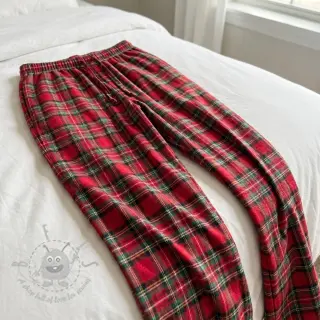 Bomullstyg LIGHT FLANNEL Check design G