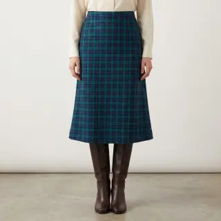 Bavlnená látka LIGHT FLANNEL Check design A
