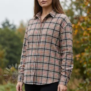 Bomullstyg LIGHT FLANNEL Check design F