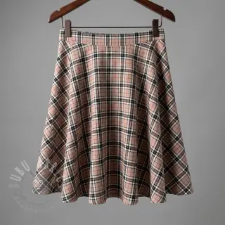 Bomullstyg LIGHT FLANNEL Check design F