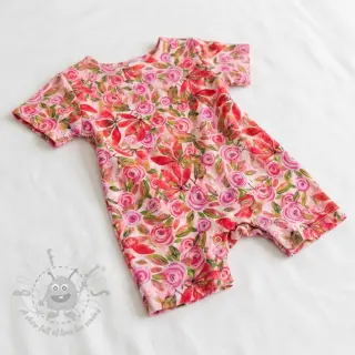 Viskos RAYON POPLIN Printed Rosie design Och