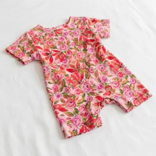 Viskóza RAYON POPLIN Printed Rosie design A