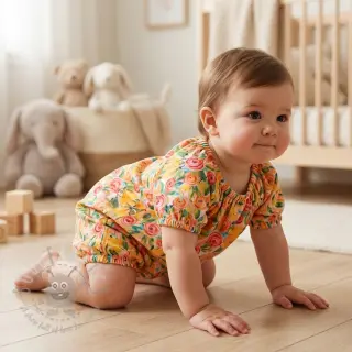 Viskos RAYON POPLIN Printed Rosie design C