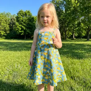 Viskos RAYON POPLIN Fruity design A