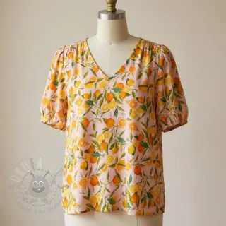Viskos RAYON POPLIN Fruity design F