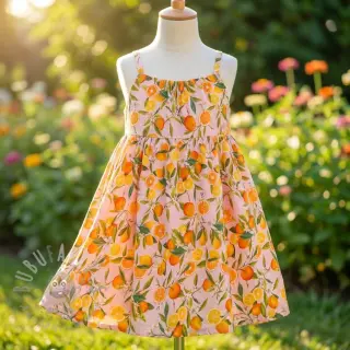 Viskos RAYON POPLIN Fruity design F