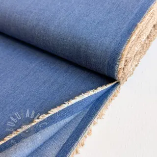 Bomullstyg JEANS Chambre dark jeans
