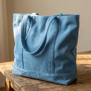 Bomullstyg JEANS Chambre light jeans