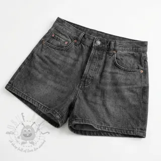 Bomullstyg JEANS Chambre black