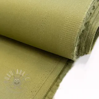Bomullstyg TWILL soft brushed lime