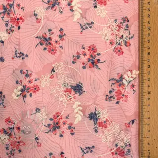 Bomullstyg med inblandning av Burny lovely pink