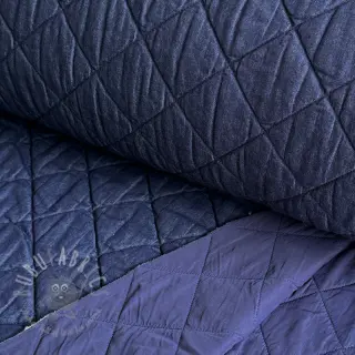 Vadderat tyg Stepples Denim square