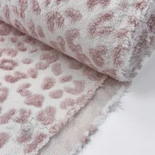 Kappmaterial TEDDY Panthera old pink