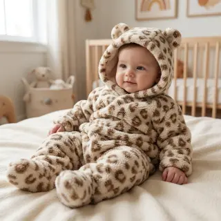 Kabátovina TEDDY Panthera light brown