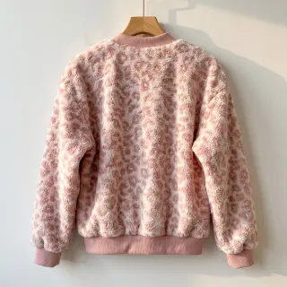 Kabátovina TEDDY Panthera old pink