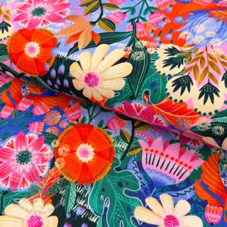 Viskos med lin Bright and bold design A