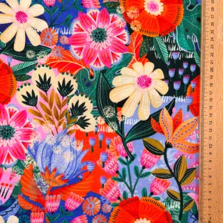 Viskos med lin Bright and bold design A