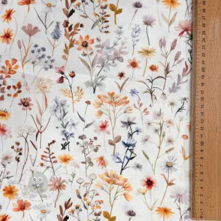 Viskos med lin Flower sea design B