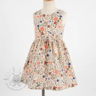 Viskos med lin Botanic design B