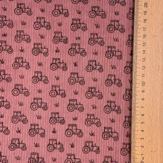 Menčester STRETCH Tractors old pink