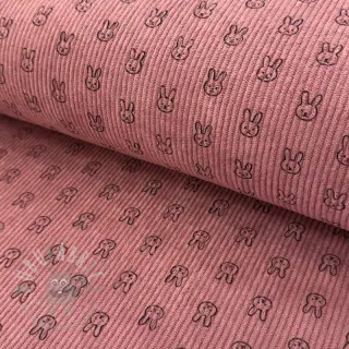 Manchester STRETCH Little bunny old pink