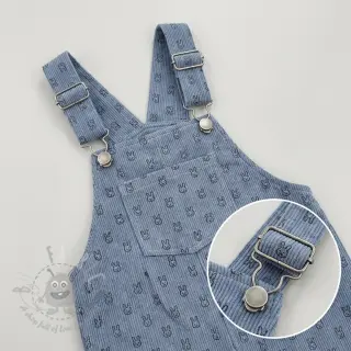 Manchester STRETCH Little bunny old blue