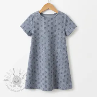 Manchester STRETCH Little bunny old blue