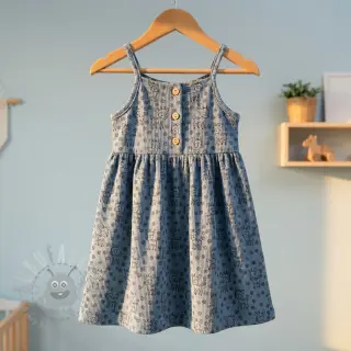 Manchester STRETCH Little deer old blue