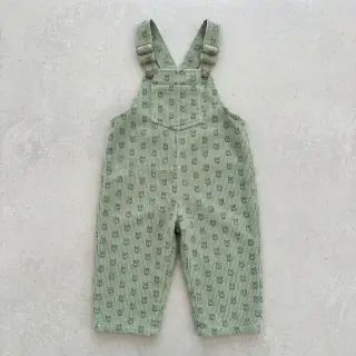 Menčester STRETCH Little bunny old green