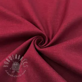 viskos med lin SPANDEX burgundy
