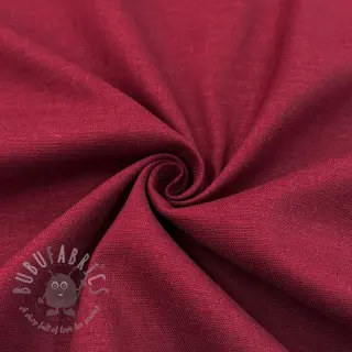 viskos med lin SPANDEX burgundy