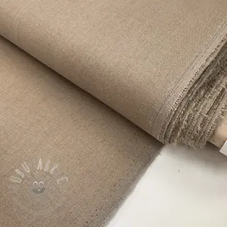 viskos med lin SPANDEX taupe