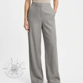 viskos med lin SPANDEX grey