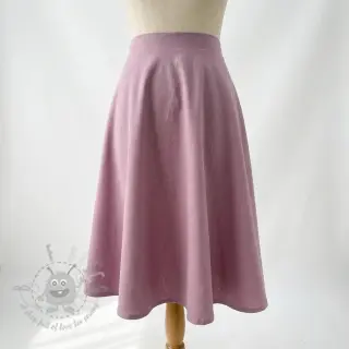 viskos med lin SPANDEX lilac